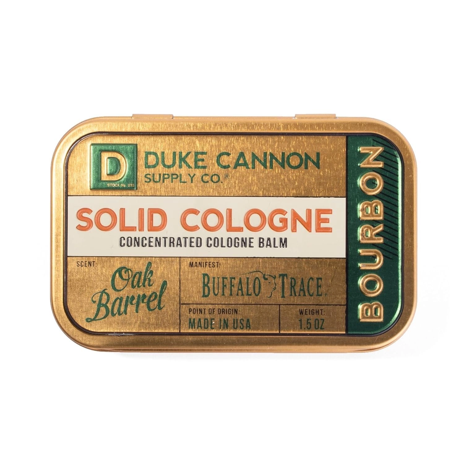 Duke Cannon Supply Co. Solid Cologne Balm - 1.5 Fluid Ounces