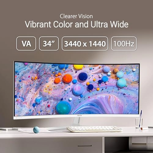 VU34WCIP-W - 34 Inches 3440x1440