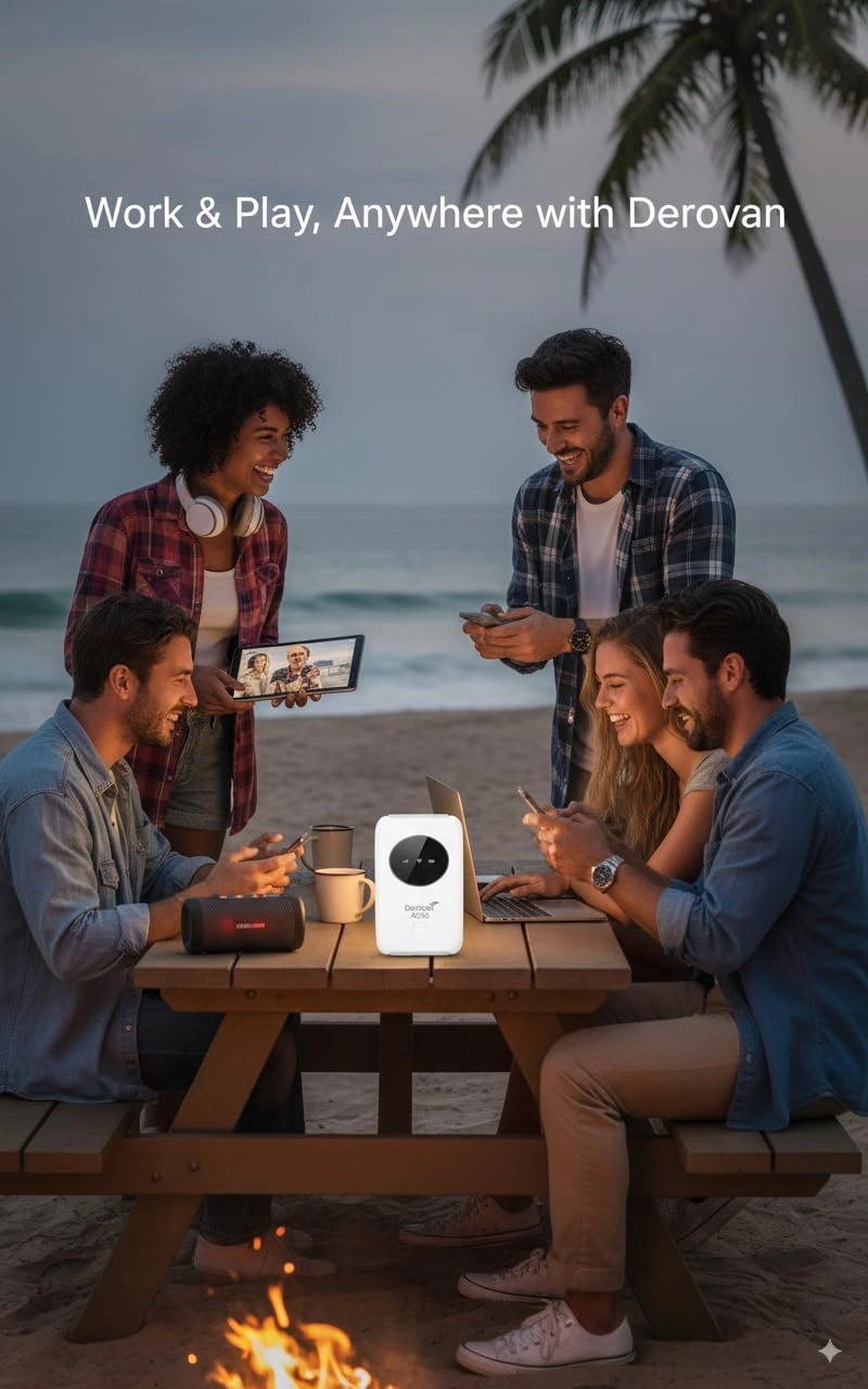 Rugged Mobile Wi-Fi Hotspot - 5G Wi‑Fi 6