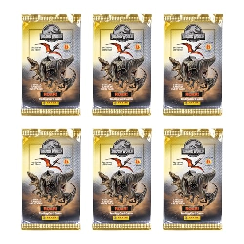Jurassic World 4 Trading Cards Game Blister - 40pcs + 2pcs Limited Edition