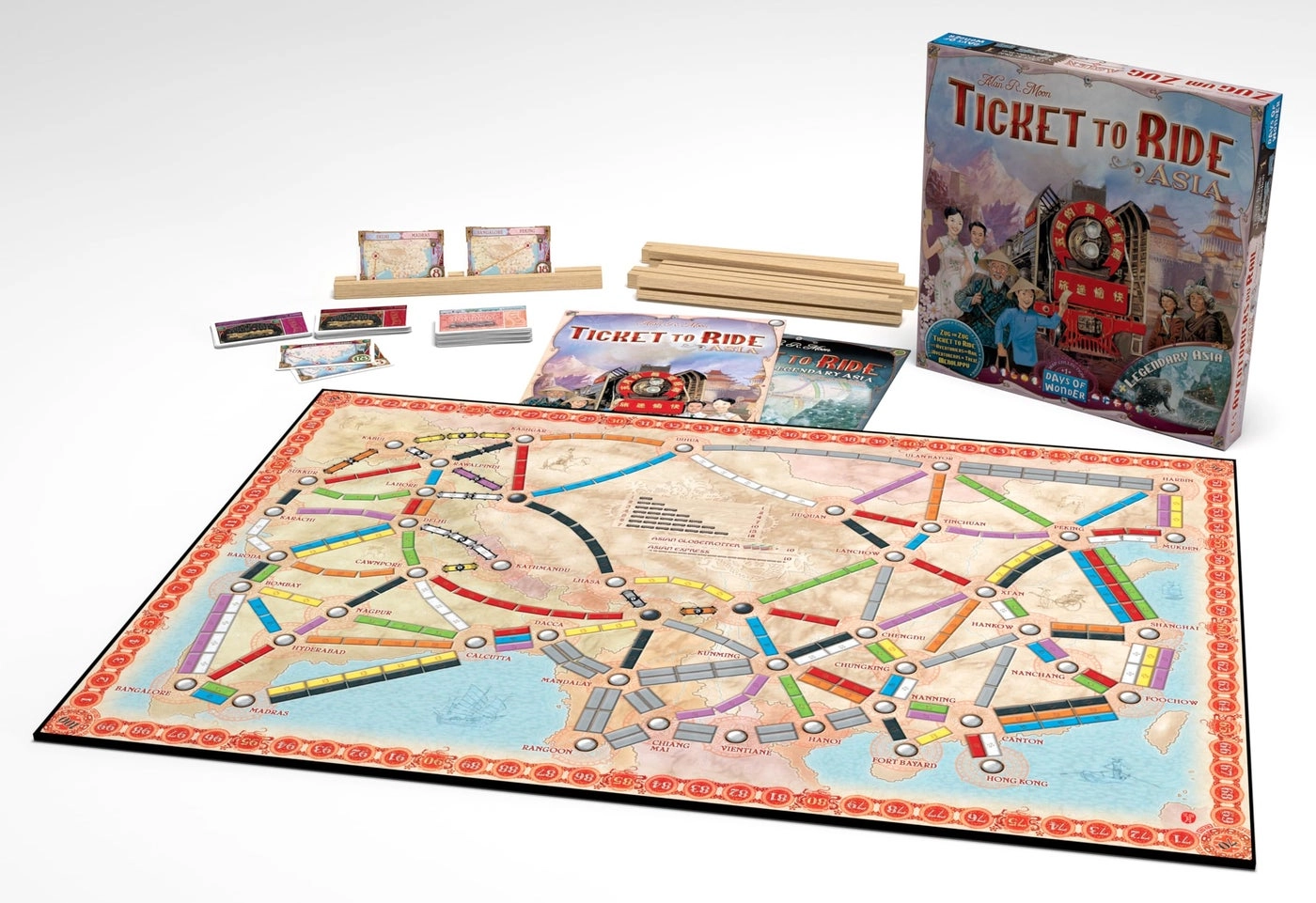 Ticket To Ride: Asia Map Collection