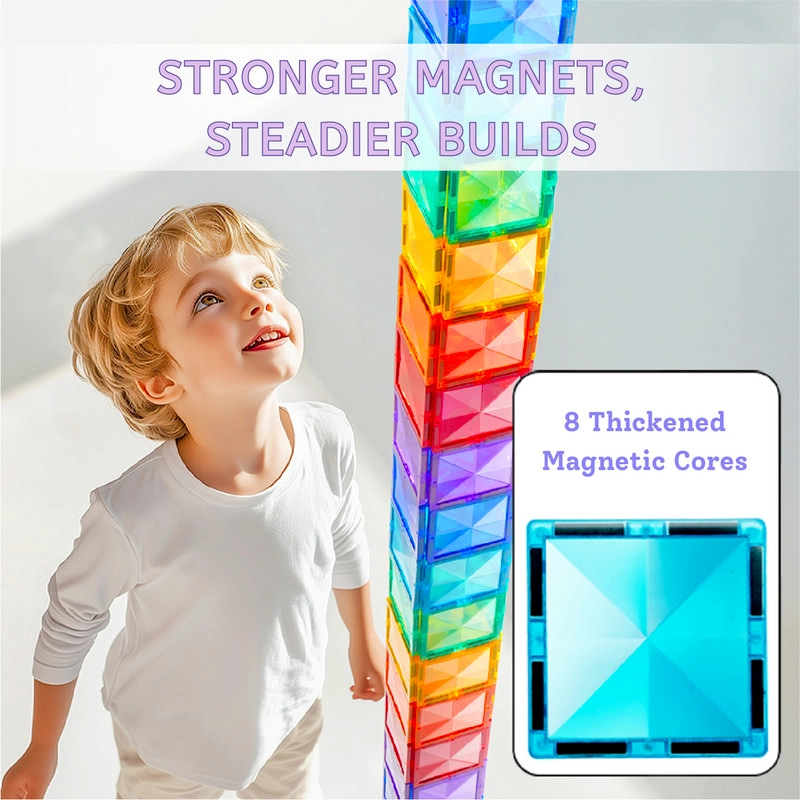 Prism Magnetic Tiles MD1639 - 160 pcs