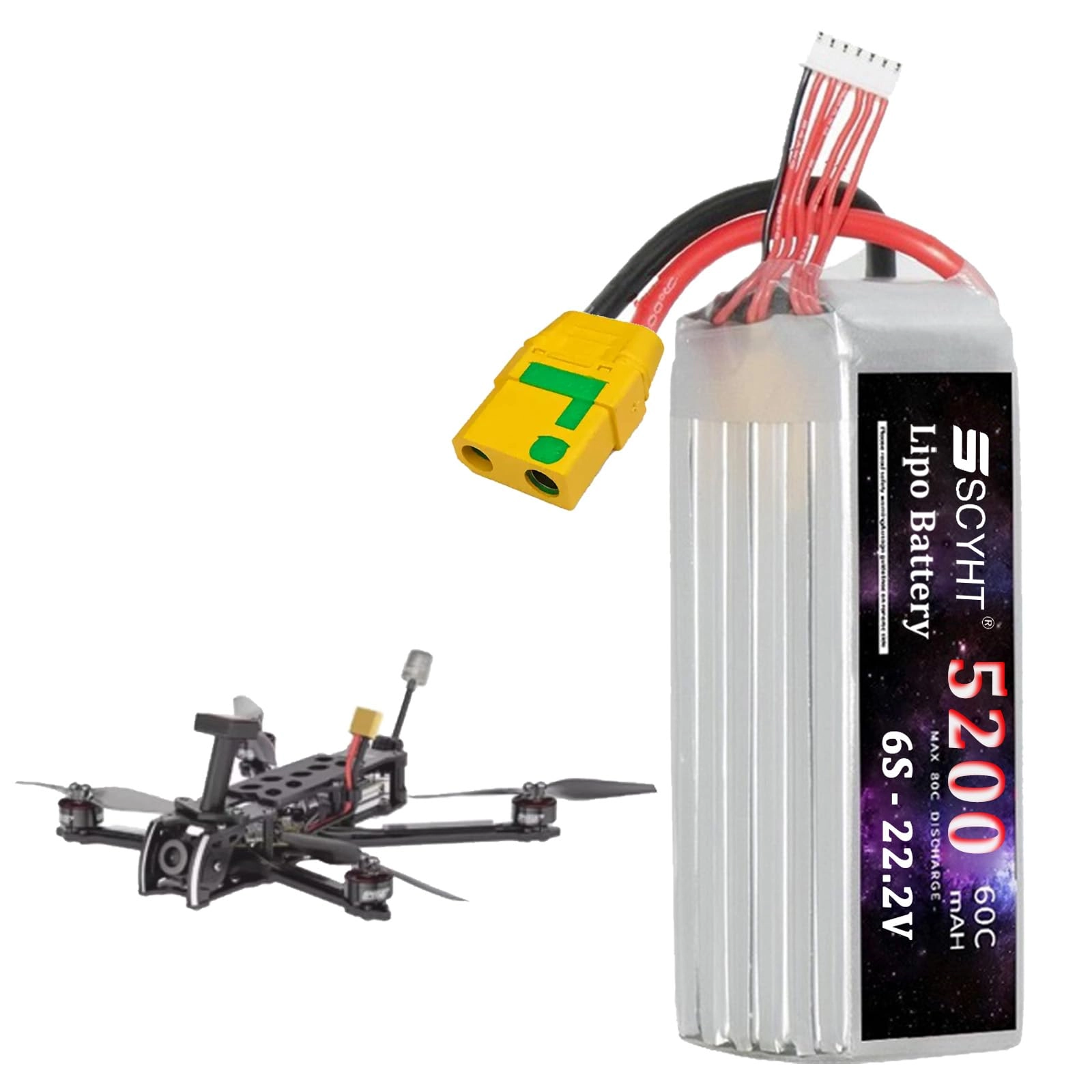 SSCYHT 6S Lipo Battery