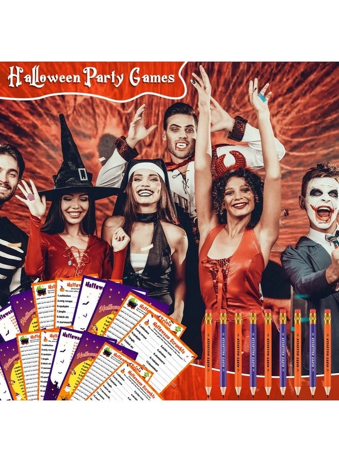 Halloween Games - 120 Pcs For Adults