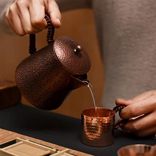 Pure copper teapot