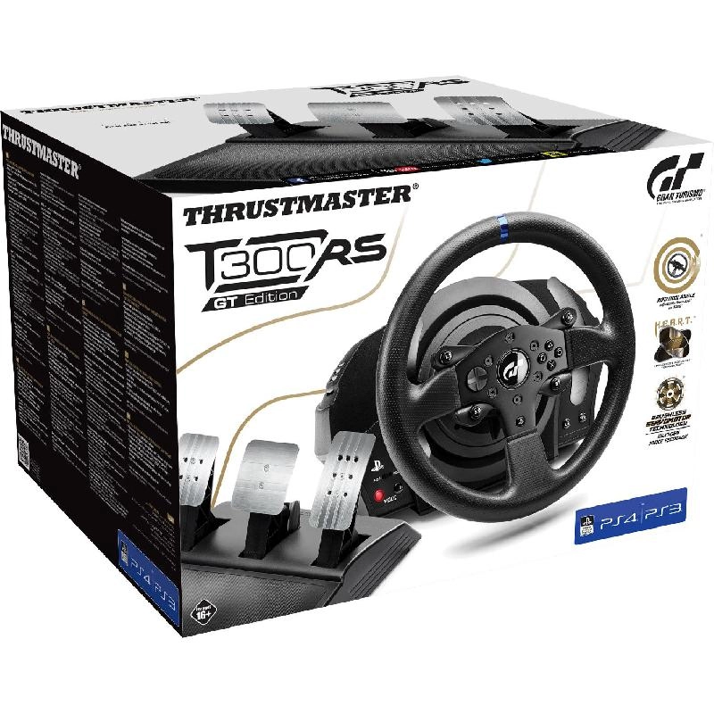 T300RS GT Racing Wheel & Pedals - PC, PS3, PS4, PS5
