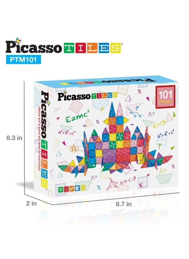 Magnetic Tiles Mini Diamond - 3+ Years 101 pieces