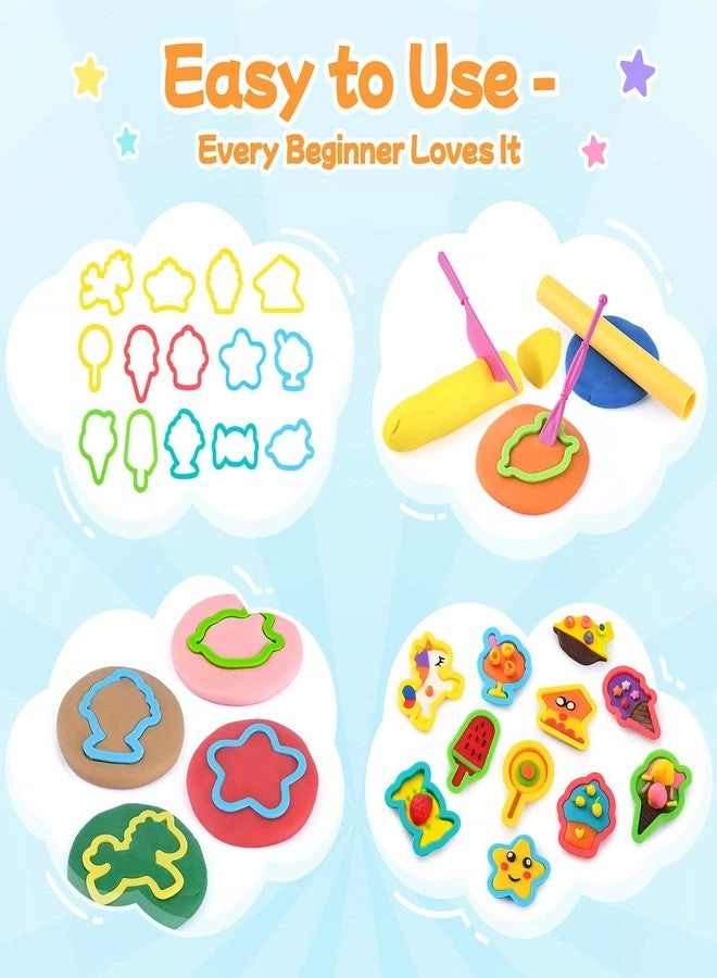 Modelling Clay Set - 3+ years 6 pcs