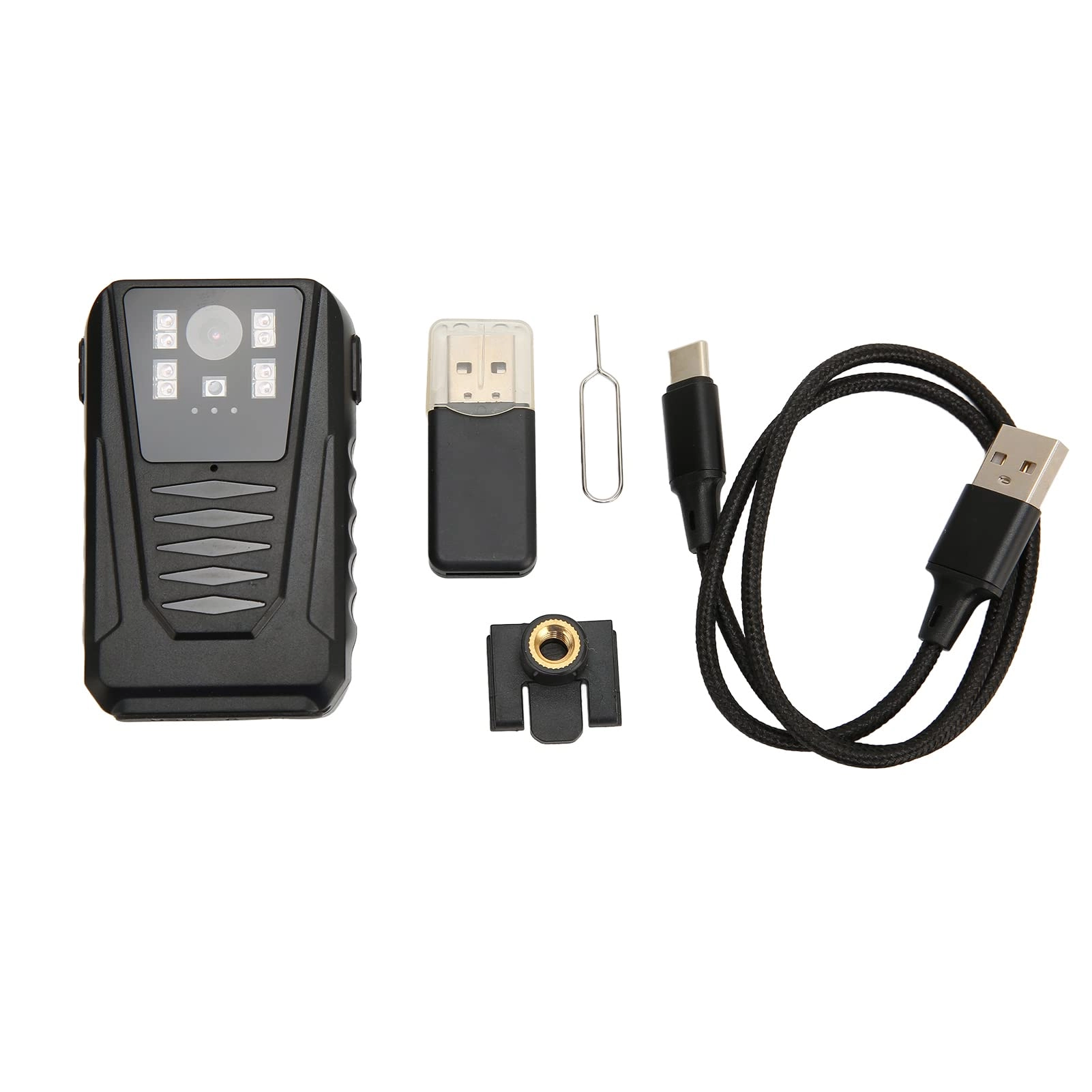 Mbeysaq Police Body Camera - 1080P 128GB