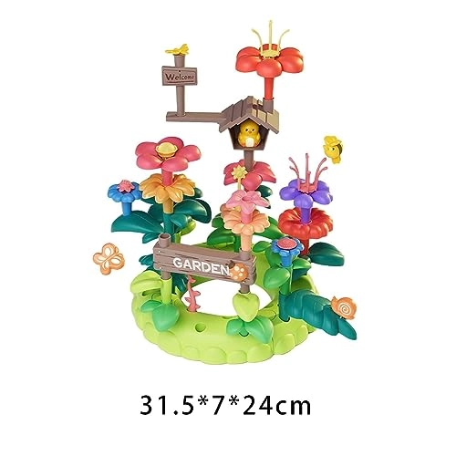 Growing Flower Blocks Playset - 3 years and up 1 pieces