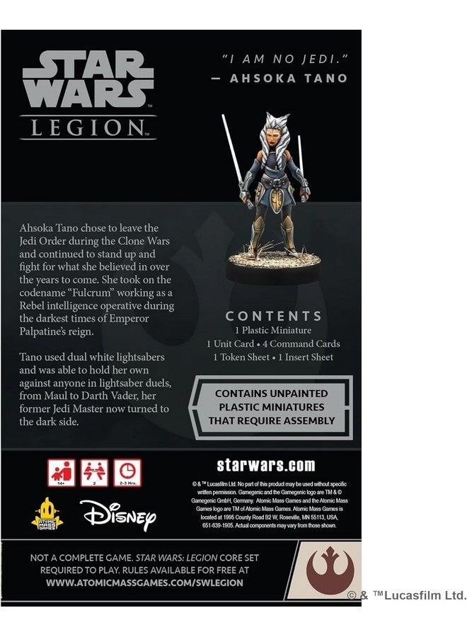 STAR WARS: Legion - Ahsoka Tano Operative Expansion - Two Player Miniatures