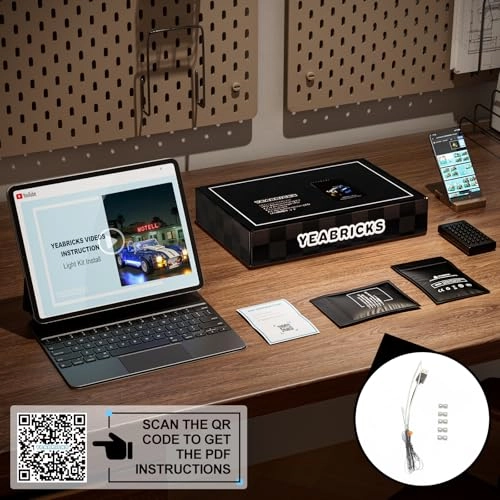 LED Light for LEGO 10357 Icons Shelby Cobra 427 S/C - Plastic