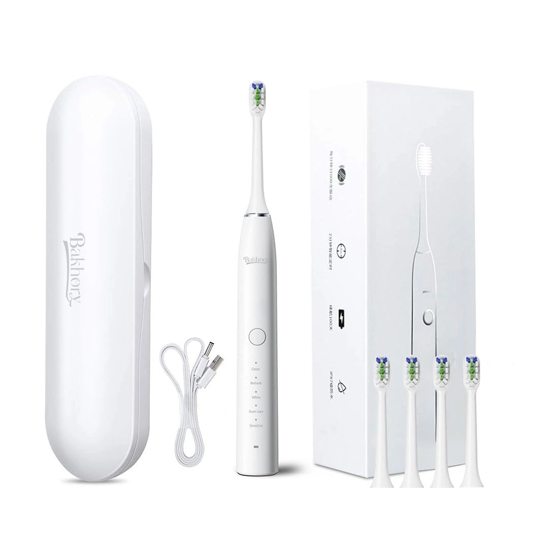 Sonic Electric Toothbrush - 2000mAh 37200 Vibrations/min 5 Modes