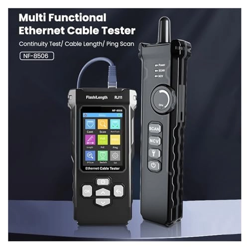 NF 8506 - Multifunction Ethernet Cable Tester PoE Ping Test
