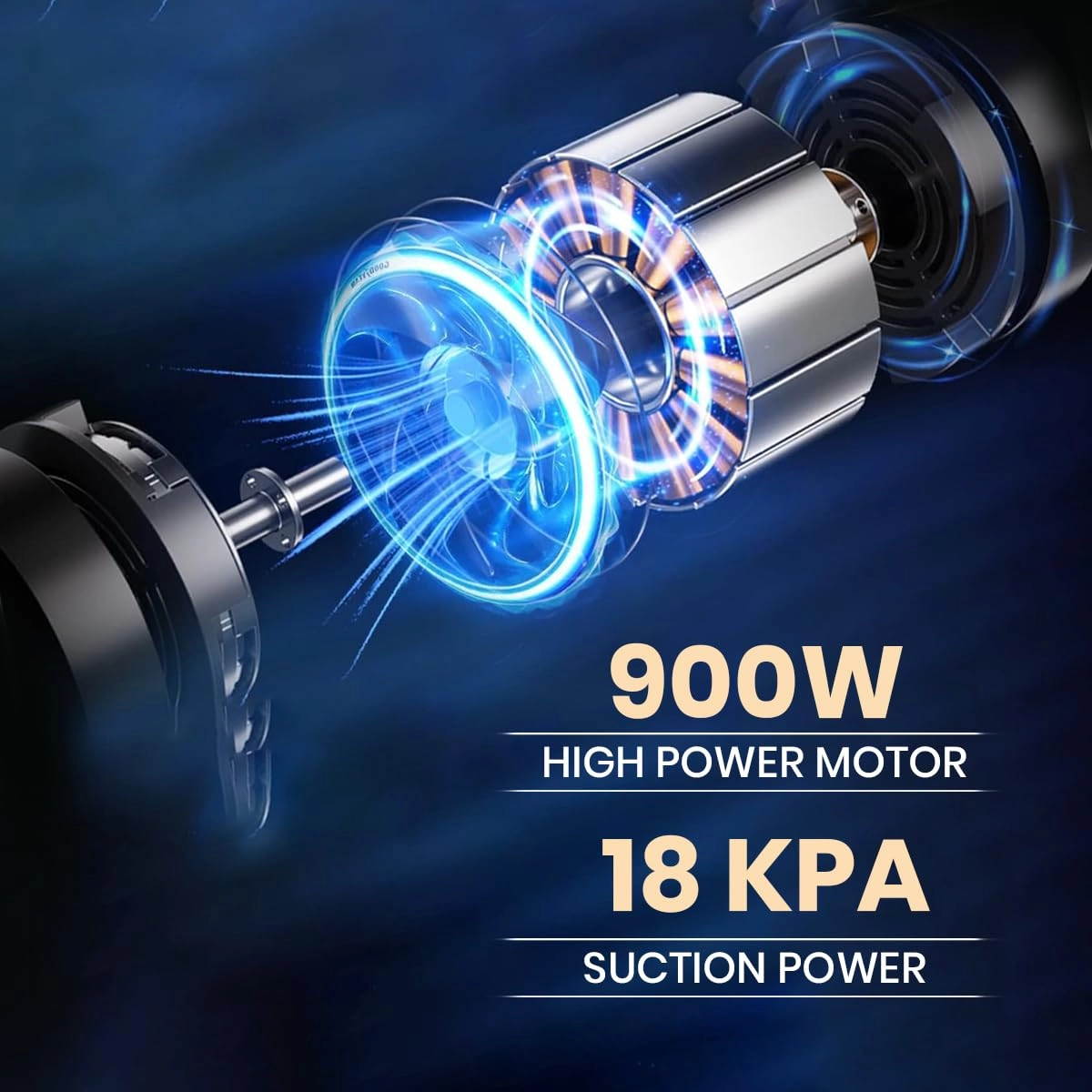 Handheld Vacuum Cleaner - 900 W 18 kpa