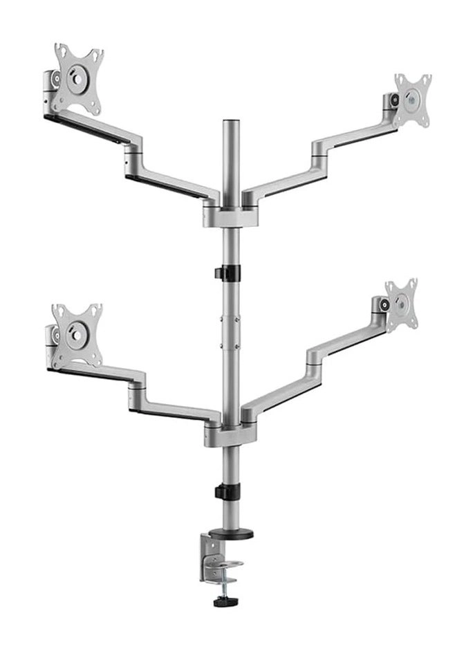 Dual Monitor Stand - 32 Inches 75x75/100x100mm