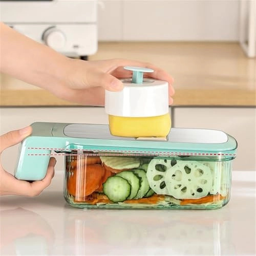 Multi Use Vegetable Chopper - Five Interchangeable Blades