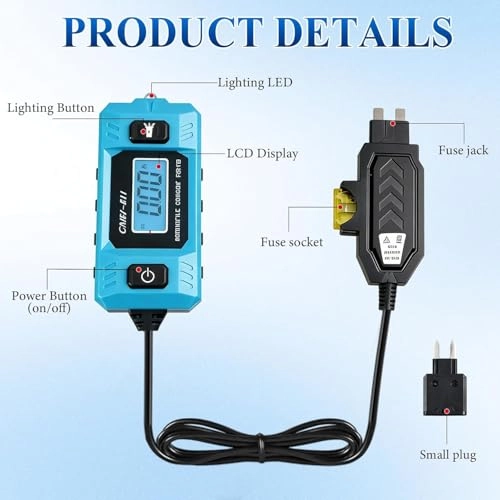 Automotive Circuit Fault Probe Tester - 20A 48V