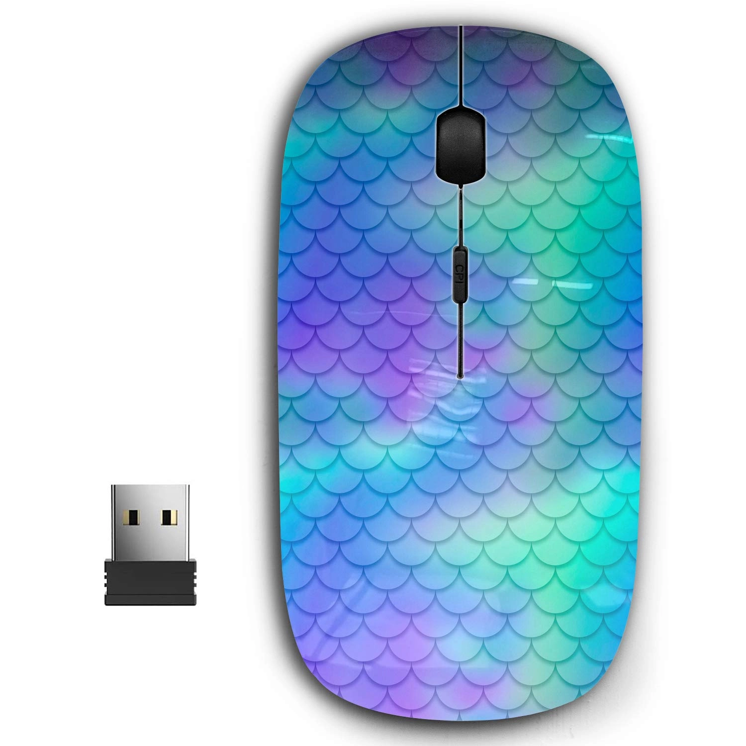 Ergonomic Portable USB Wireless Mouse