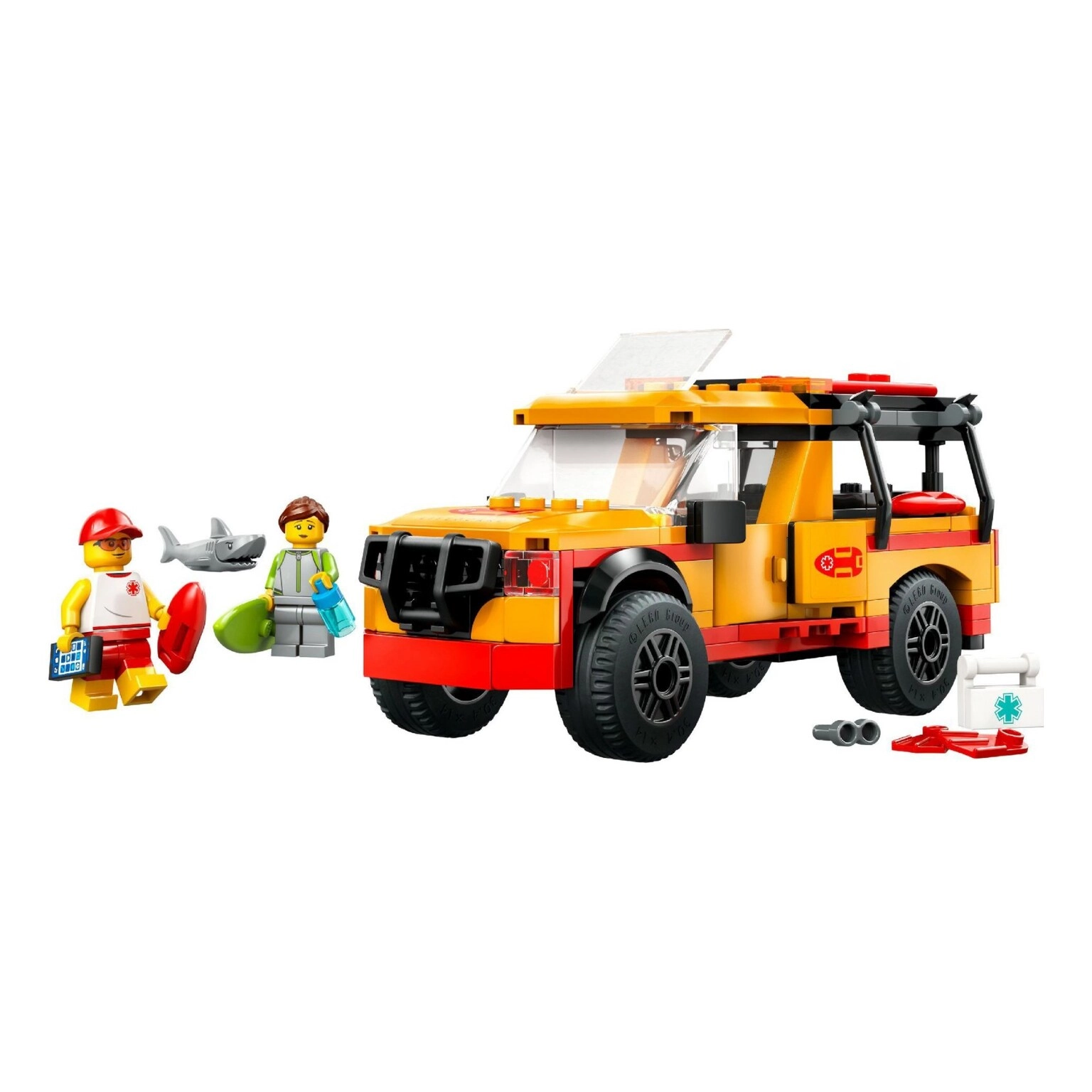 COLOR LAND CHILDRENS TOYS CENTER LLC City Lifeguard Beach Rescue Truck - Great Vehicles