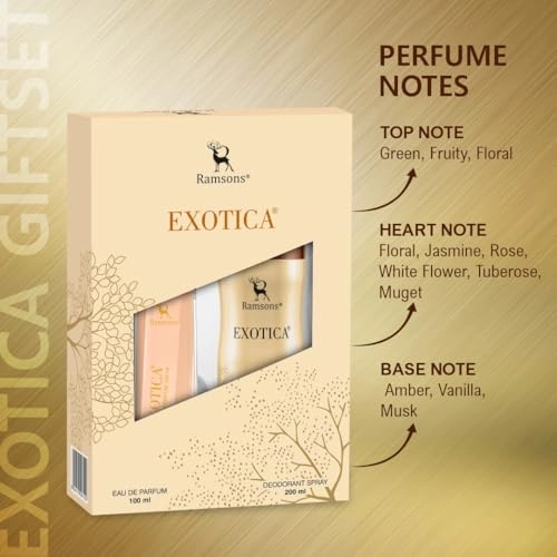 EXOTICA Eau De Parfum - 100ml + EXOTICA Deodorant - 200ml