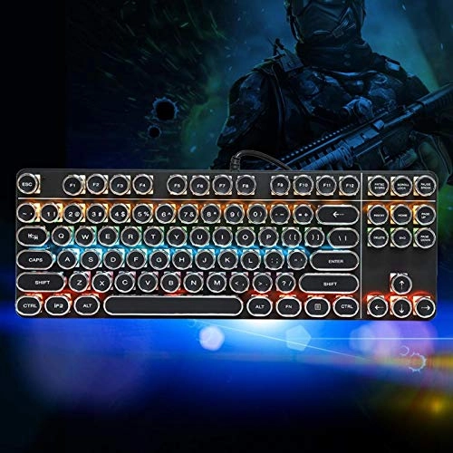 Retro Mechanical Gaming Keyboard - Wireless