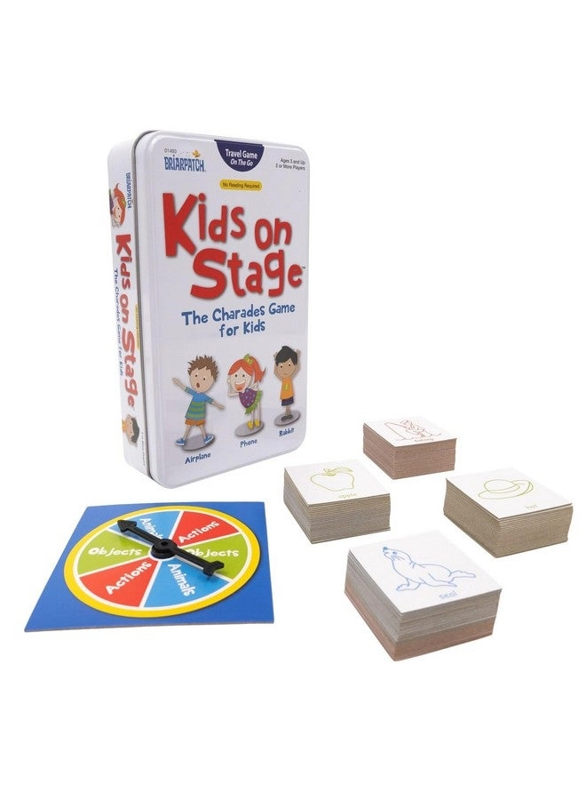 Kids on Stage: The Charades Game For Kids Travel Tin