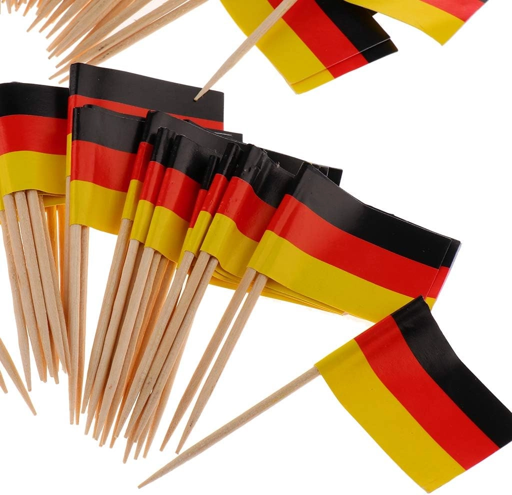 Flag Toothpicks - 100pcs wedding party birthday party