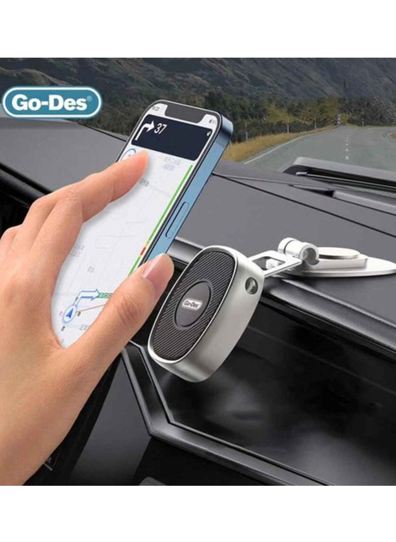 Magnetic Car Interior Phone Holder