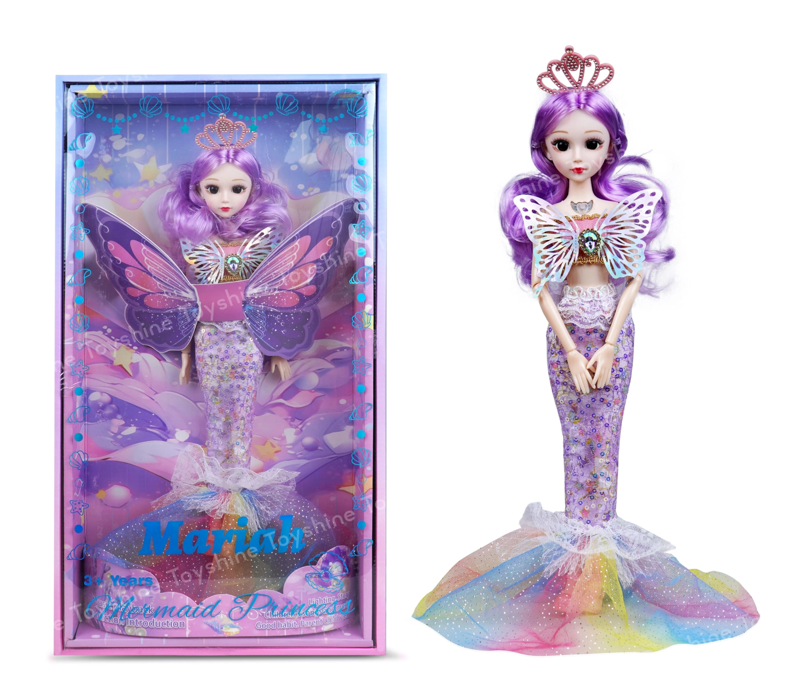 Toyshine Mariah Fashion Doll - 13" Musical Ages 3+