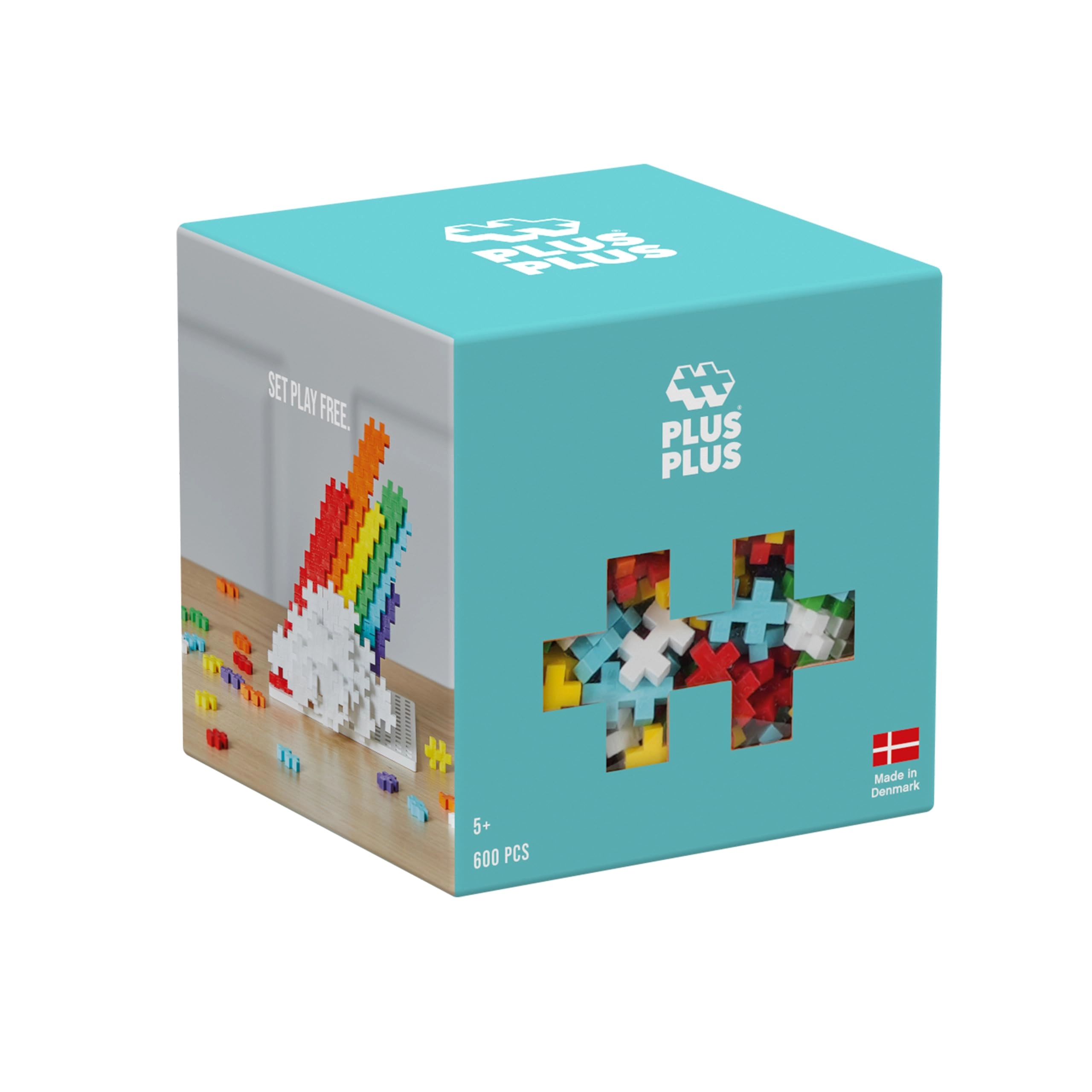 Plus-Plus A/S; Borupvej 20, 94300 - DK, Holbæk; sales@plus-plus.com 3976 - rainbow 600 pcs
