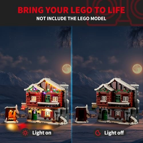 Light Kit - Plastic LEGO Alpine Lodge 1