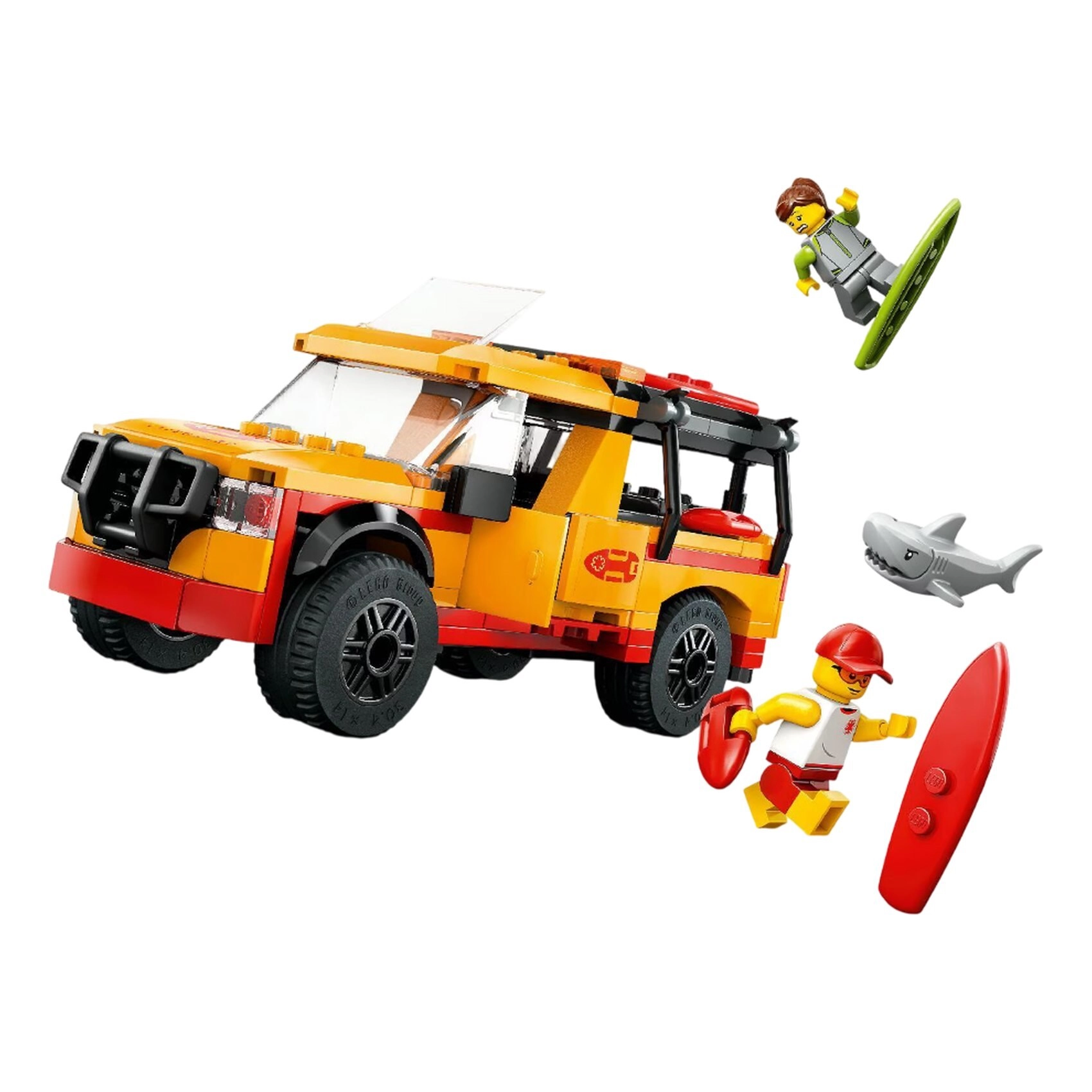 City Lifeguard Beach Rescue Truck - Great Vehicles