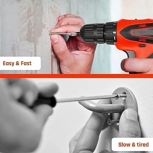 Pistol Grip Drill - 12V Cordless 10 mm Chuck
