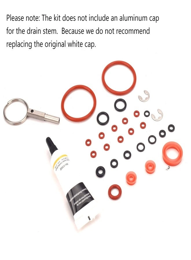 O-Ring Set - Oval Head Key Tool with Lube