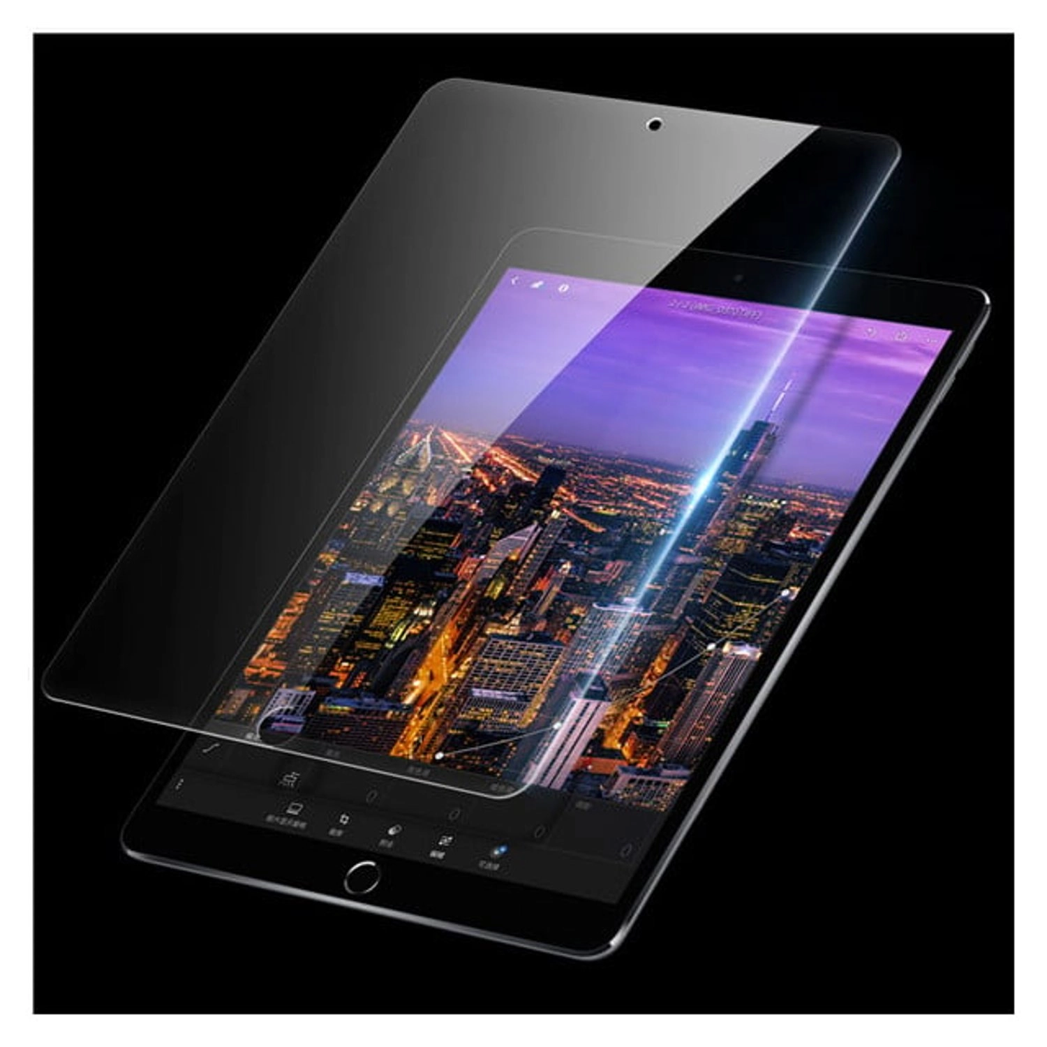 Case with Tempered Glass and Pen Holder for iPad Air 3 (2019)