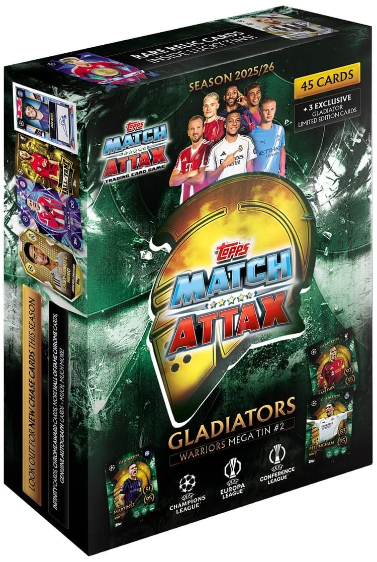 Match Attax 2025/26 - Mega Tin - 45pcs