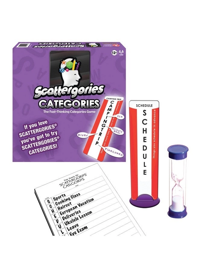 Winning Moves Scattergories Categories - Great Twist 2 To 4 Players Ages 12+