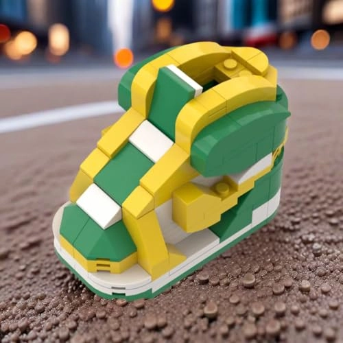 Sneaker Shoe Block Toys Set - 105 pcs