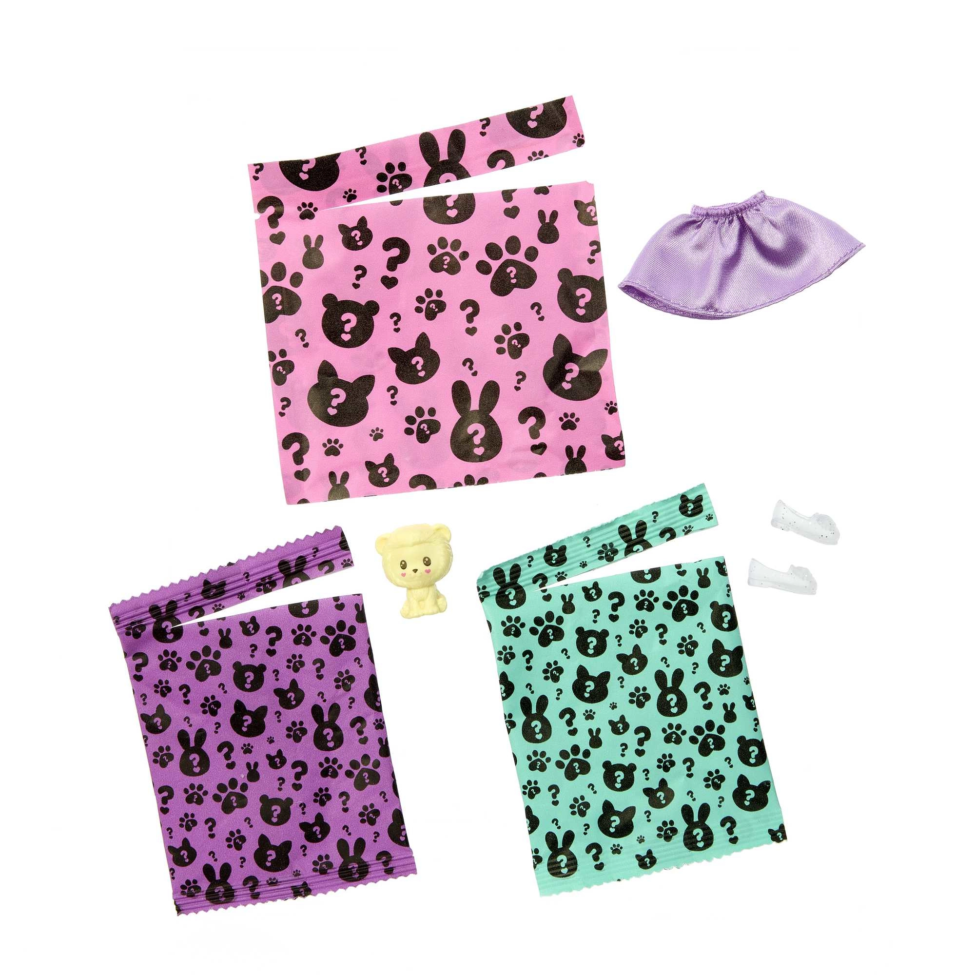 Good Vibes Bear Barbie Fashion Doll - Cutie Reveal Care Bears Series 2 10 Surprises Ages 3+