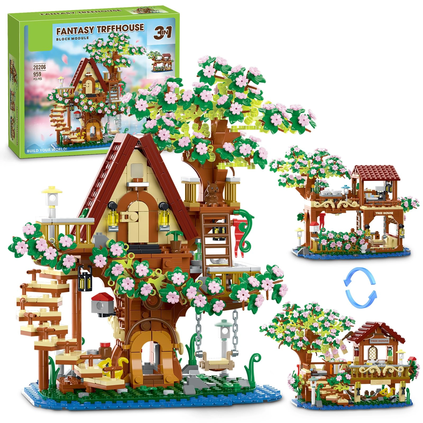 Vziimo Cherry Blossom Treehouse