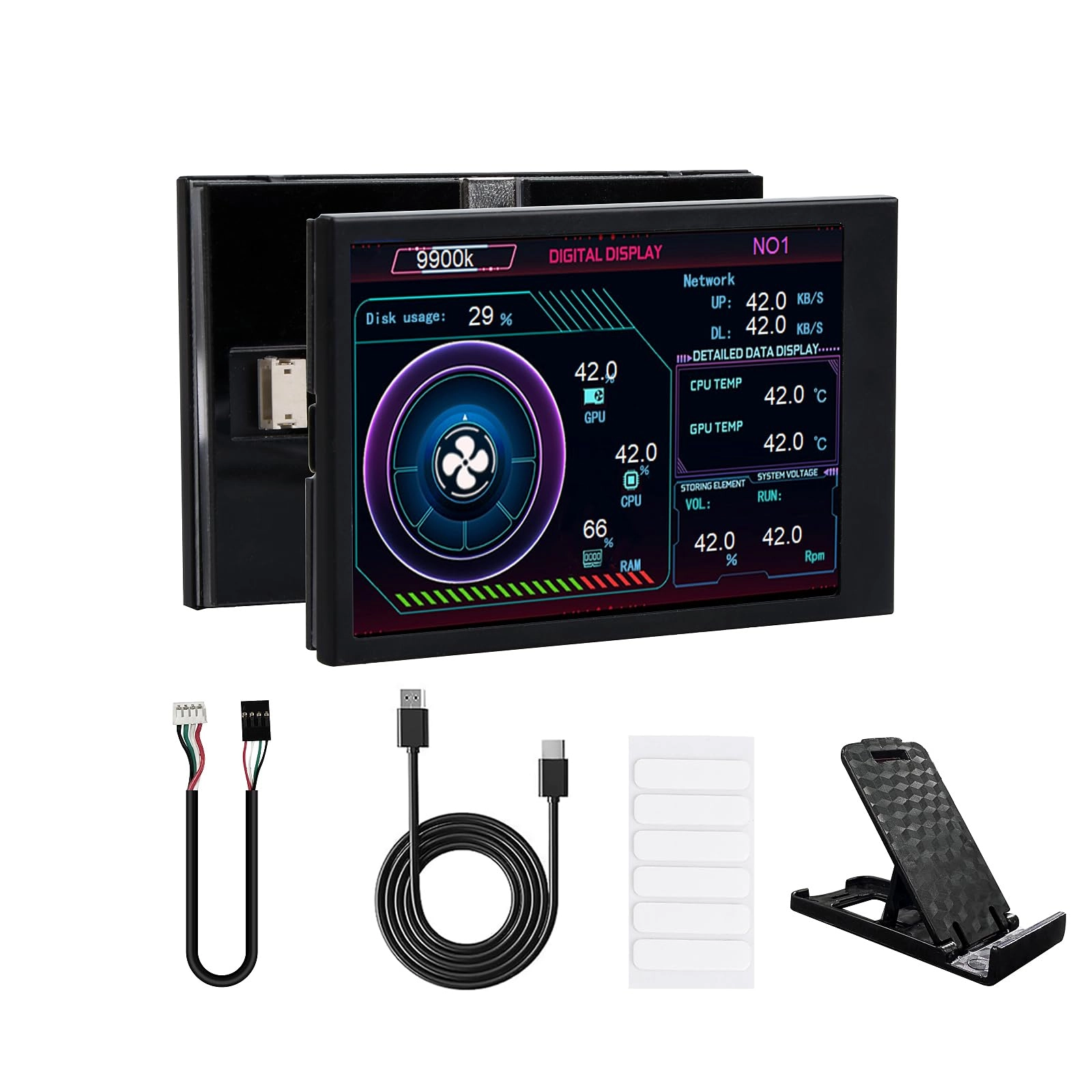 TAPDRA IPS TYPE-C Secondary Screen - feiQ103700000 3.5 inch 320*480