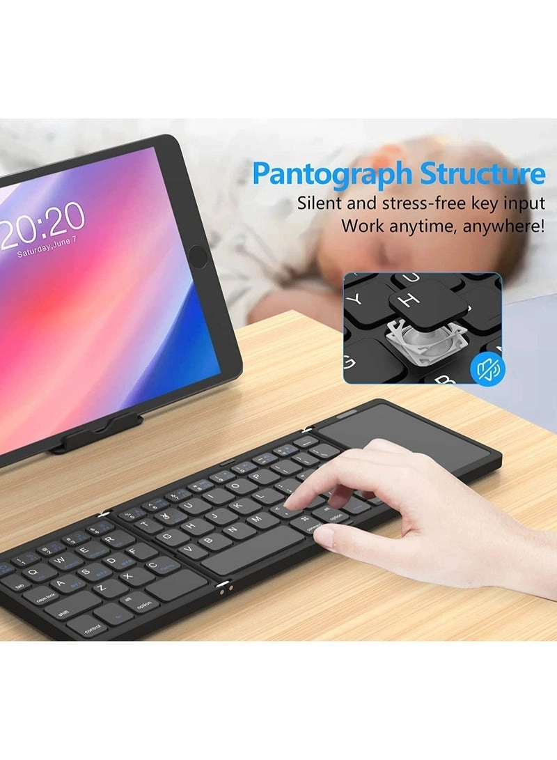 Foldable Bluetooth Keyboard - Wireless