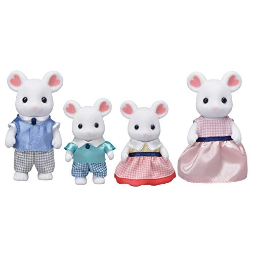 Marshmallow Mouse Family (CC1802) 4 pcs