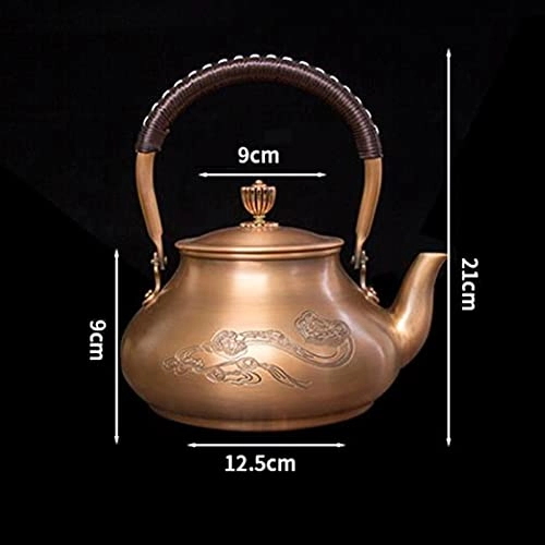 Teapot - Red copper 600ML