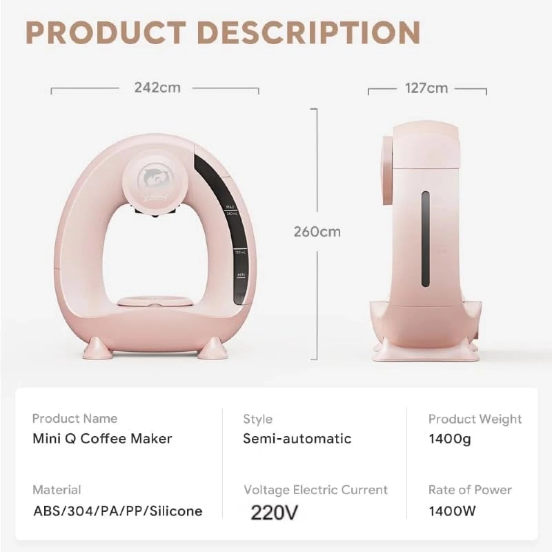 MINI Q - 240ml 20G Portable