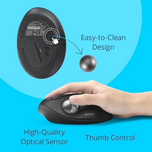 Pro Fit Ergo TB450 Trackball Mouse - Wireless