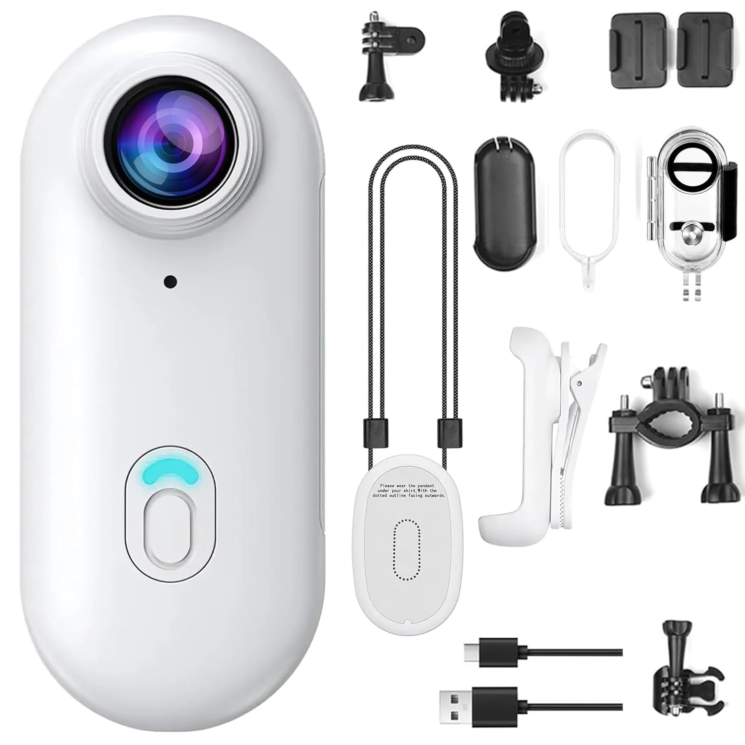 OBEST 360° Action Cam - 1080P