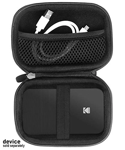 Printer case - for Kodak Smile, Kodak PRINTOMATIC, KODAK Mini Shot Instant Print Digital Camera, Instant Digital Printer also universal for Canon Ivy or HP Sprocket