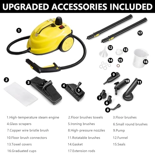 Dampfreiniger - 5 bar 2L